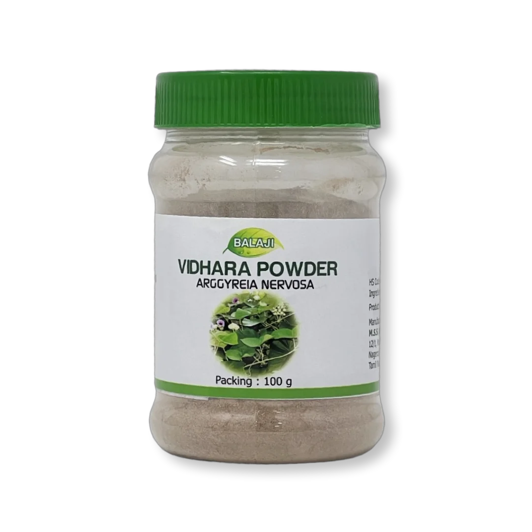 Balaji Balaji Vidhara Powder (Arggyreia Nervosa) 100g 100g